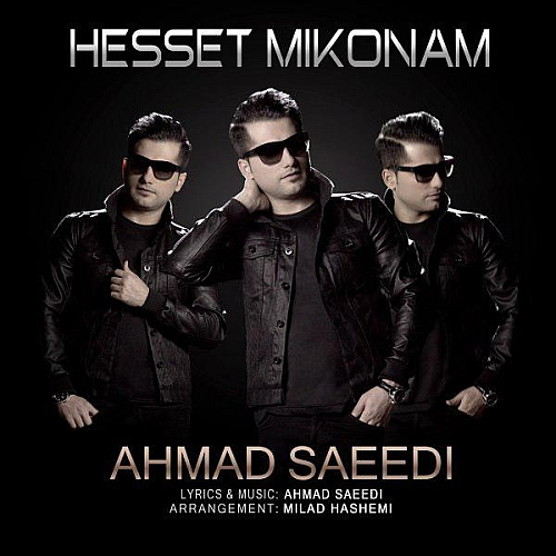 Cover artwork for Hesset Mikonam by Ahmad Saeedi